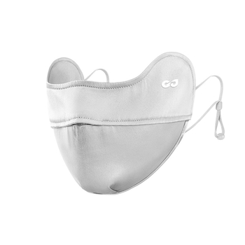 Uus siidist mask naistele suvine päikesekaitse UV-vastane kõrva riputatav mask kerge ja hingav näomask Xkz52