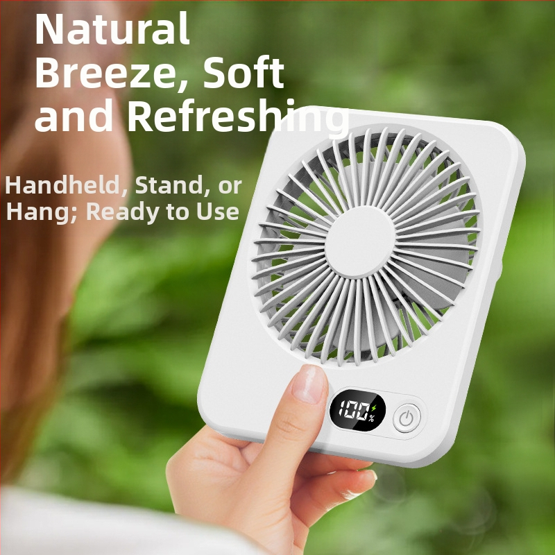 Нов преносим ултратънък настолен вентилатор, сгъваем за две употреби, сгъваем, преносим, F10, тип книга, за настолни компютри