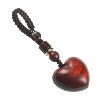 Κρεμαστό κλειδί από τριανταφυλλιά, μικρή αλυσίδα κινητού τηλεφώνου, κρεμαστό μπρελόκ από μασίφ ξύλο για φίλη/ζευγάρι, δημιουργικό μικρό δώρο