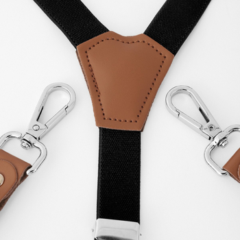 Uued meeste rihmadega moodsed täiskasvanutele mõeldud meeste ja naiste ühevärvilised rihmadega ülikonnapüksid, elastsed kolme klambriga traksid