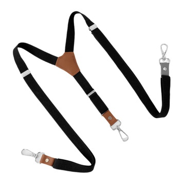 Uued meeste rihmadega moodsed täiskasvanutele mõeldud meeste ja naiste ühevärvilised rihmadega ülikonnapüksid, elastsed kolme klambriga traksid