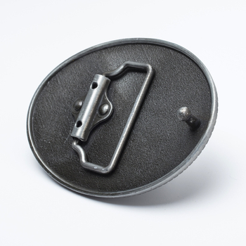 Sinise glasuuritud sulamist vööpannal, loomingulise värviga kotkakujuline Ameerika lipu kujuline vööpannal, eriline vintage-stiilis vööpannal