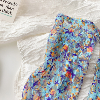 Väikesed lillelised pitsist varrukad naistele suvised päikesekaitsega käevarrukad, jäävarrukad, sõidukäekaitsed, jääsiidist käevarrukad, pikad kindad