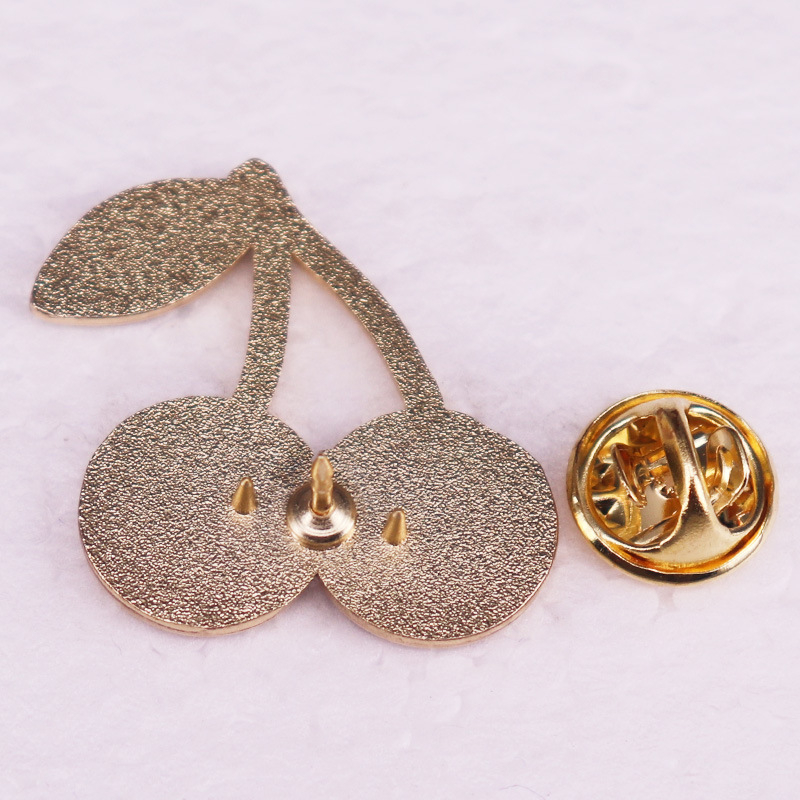 Disco Cherry bross, mókás gyümölcsmix kitűző kiegészítők