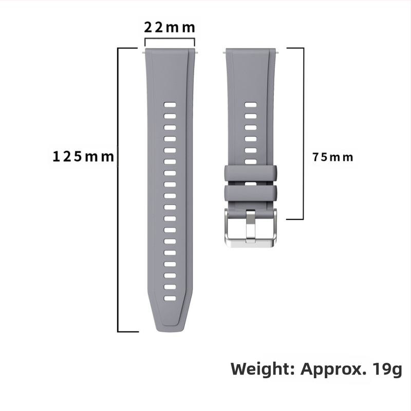 Vhodné pre Huawei Gt5 Strap Official Signature Silikónový náramok Gt4 Smart Watch WATCHGT5Pro46mm