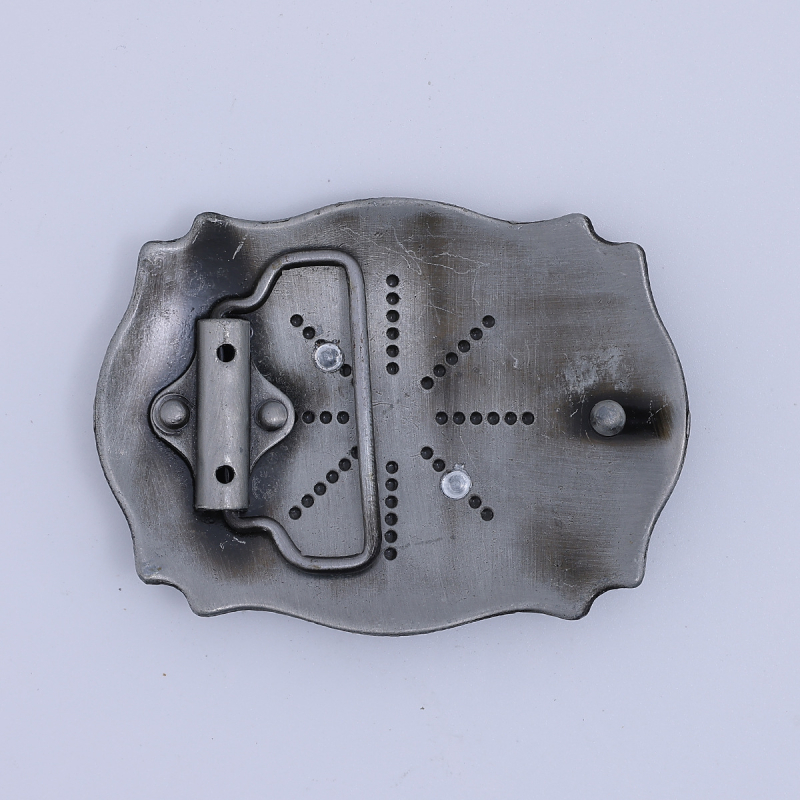 Tarpvalstybiniai sprogimai metalinė diržo sagtis vakarietiškas džinsinis audinys vyriškos ir moteriškos dekoratyvinės kelnės sagtis diržo sagtis raidė lygi sagtis didmeninė prekyba