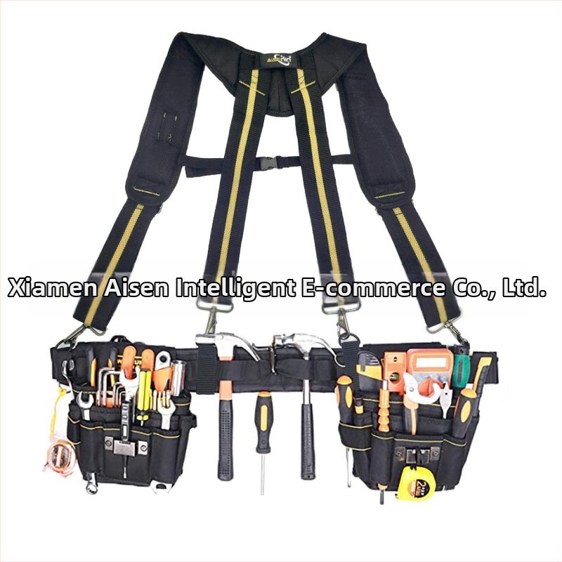 Трансгранична X-образна чанта за инструменти с възможност за окачване, чанта за кръста, носеща тежест, многофункционална каишка за инструменти, тиранти за инструменти