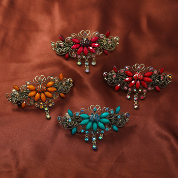 Αυθεντικό ρετρό κλιπ μαλλιών με ανοιξιάτικο κλιπ, αξεσουάρ μαλλιών, κλιπ μαλλιών κινέζικου στιλ, κλιπ ενός χαρακτήρα, μεγάλο οριζόντιο κλιπ, κλιπ αλογοουράς, επάνω κλιπ, γνήσια προϊόντα