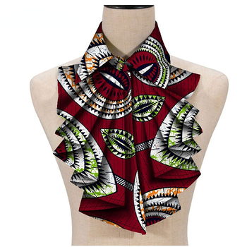 Moodne Aafrika trükisega Ankara naiste kraega lilleline Aafrika kolmnurkne Ankara kikilips Aafrika ühes tükis lips otse saatmisega