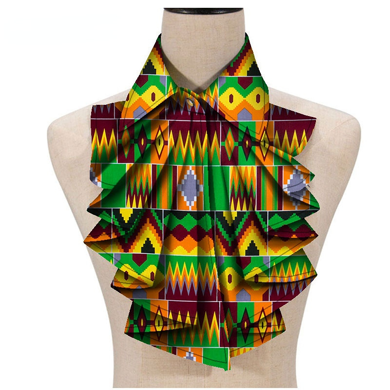 Moodne Aafrika trükisega Ankara naiste kraega lilleline Aafrika kolmnurkne Ankara kikilips Aafrika ühes tükis lips otse saatmisega