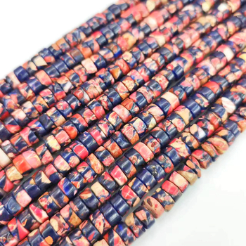 Νέα φυσική βελτιστοποίηση αυτοκράτορα πέτρα διαχωριστικό χαλαρές χάντρες χειροποίητο diy βραχιόλι κολιέ πουλόβερ αλυσίδα αξεσουάρ κοσμημάτων χονδρικής