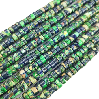 Νέα φυσική βελτιστοποίηση αυτοκράτορα πέτρα διαχωριστικό χαλαρές χάντρες χειροποίητο diy βραχιόλι κολιέ πουλόβερ αλυσίδα αξεσουάρ κοσμημάτων χονδρικής