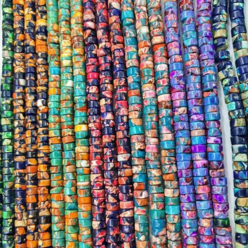 Naujas natūralus optimizavimas imperatoriaus akmens tarpiklis palaidi karoliukai rankų darbo „pasidaryk pats“ apyrankė, karoliai, megztinis, grandinėlė, papuošalai, aksesuarai, didmeninė prekyba