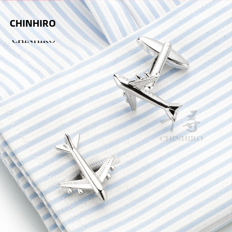 Prilagođene muške manžete u obliku zrakoplova, vrhunske francuske manžete za košulje, ženske jednostavne manžete, prilagođene