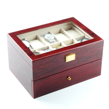 Raktáron nagykereskedelmi festék óradoboz kétrétegű festék óradoboz zongorafesték óradoboz 20 fa óradoboz