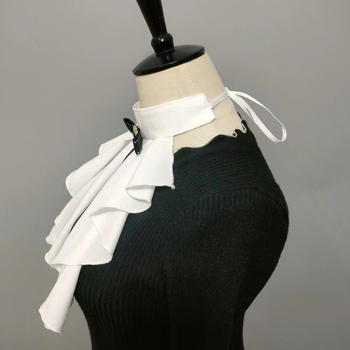 Lolita Lolita Pearl σιφόν κολάρο σαλιάρα μπορεί να ταιριάζει με πουκάμισο ψεύτικο κολάρο σκηνής απόδοσης