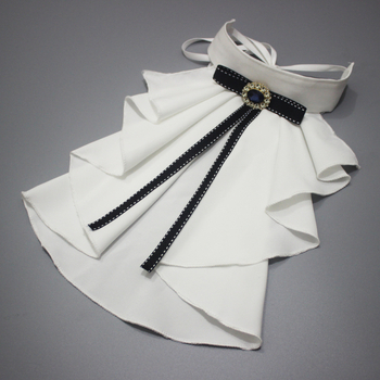 Lolita Lolita Pearl σιφόν κολάρο σαλιάρα μπορεί να ταιριάζει με πουκάμισο ψεύτικο κολάρο σκηνής απόδοσης