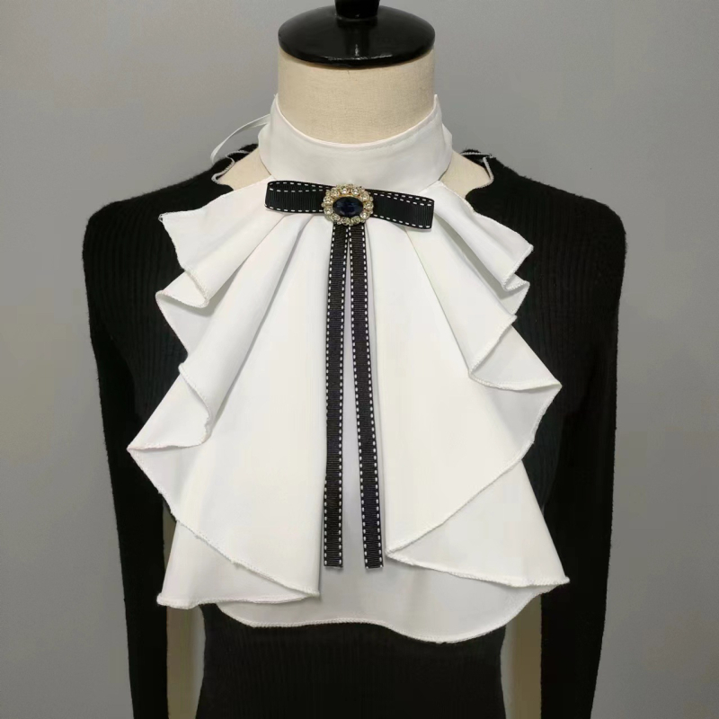 lolita lolita gyöngy sifon galléros előke, ami passzolhat az inghez, hamis galléros színpadi előadás