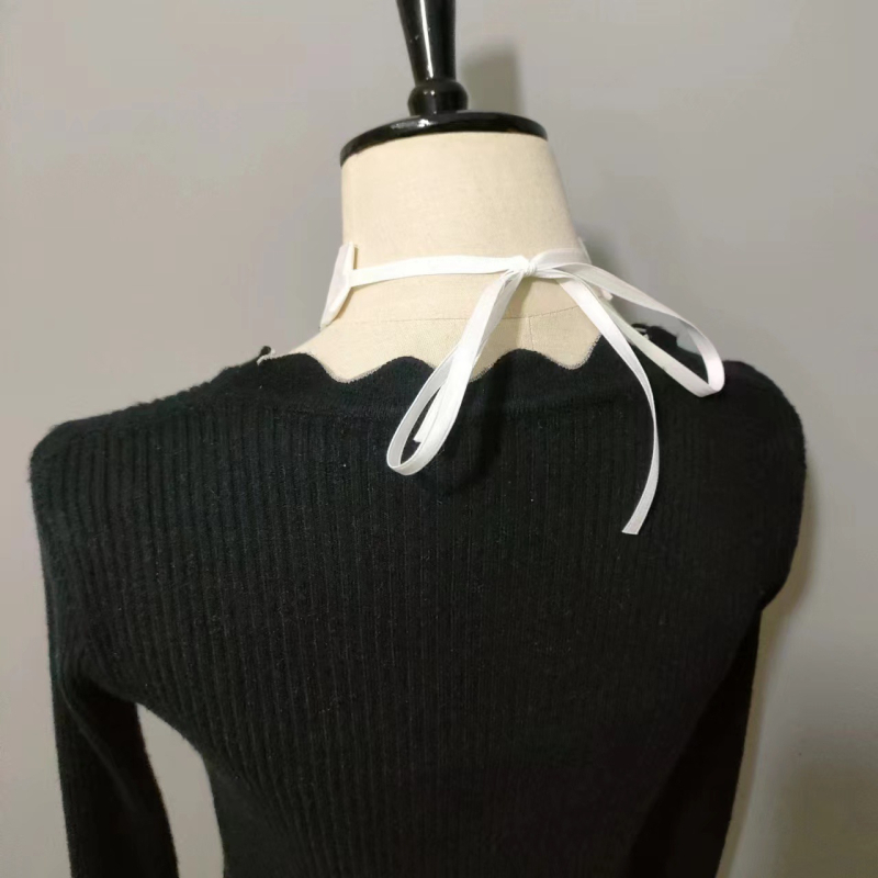 lolita lolita gyöngy sifon galléros előke, ami passzolhat az inghez, hamis galléros színpadi előadás