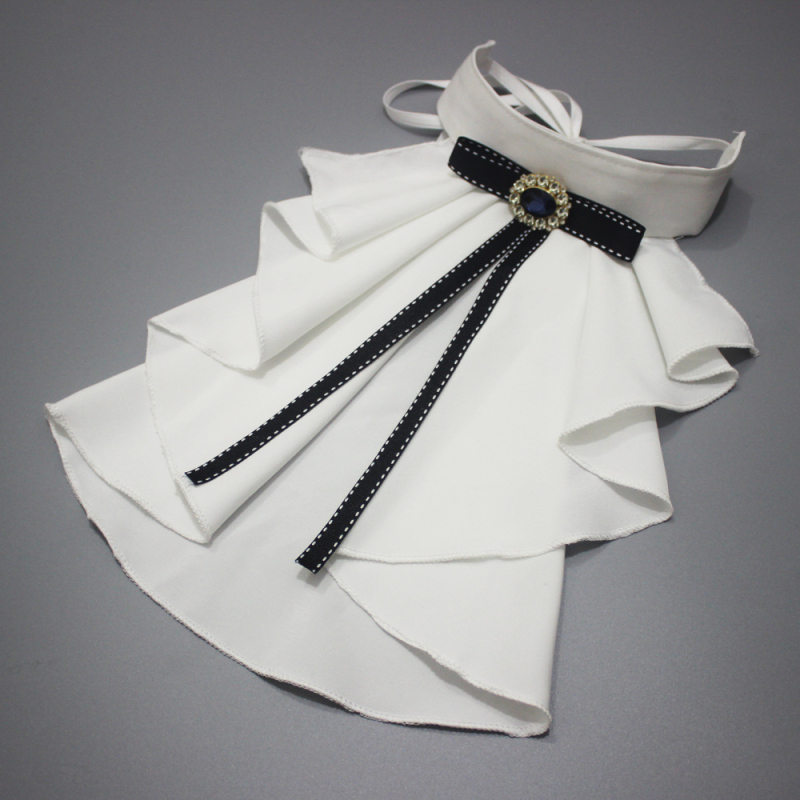 lolita lolita gyöngy sifon galléros előke, ami passzolhat az inghez, hamis galléros színpadi előadás