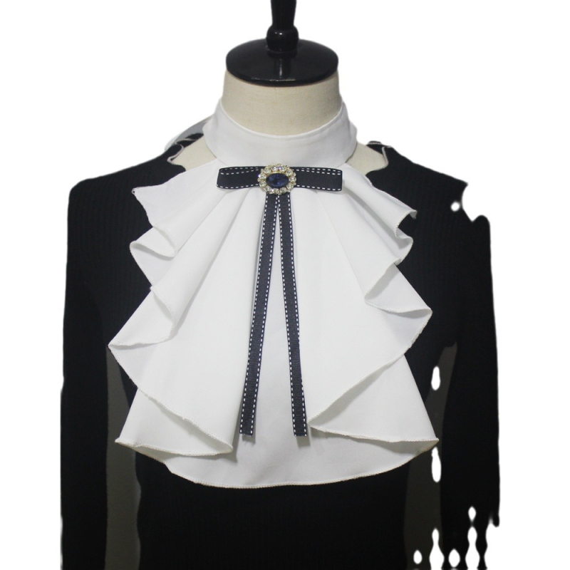 lolita lolita gyöngy sifon galléros előke, ami passzolhat az inghez, hamis galléros színpadi előadás