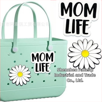 Διασυνοριακά Δημοφιλή Αξεσουάρ Bog για Παπούτσια, Τσάντα Λουλουδιών, Χαριτωμένα Διακοσμητικά Αξεσουάρ, Τσάντα Παραλίας, Κρεμαστή Τσάντα, Αγκράφα