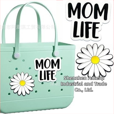 Трансгранични популярни аксесоари за болотни обувки, чанта с цвете и дупка, сладки декоративни аксесоари, чанта с дупка за плаж, висулка и катарама за чанта