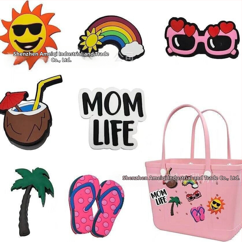 Трансгранични популярни аксесоари за болотни обувки, чанта с цвете и дупка, сладки декоративни аксесоари, чанта с дупка за плаж, висулка и катарама за чанта