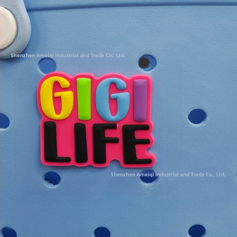 Accesorii populare transfrontaliere pentru plajă, geantă cu gaură de flori, accesorii decorative drăguțe, geantă cu gaură de plajă, cataramă de geantă cu pandantiv