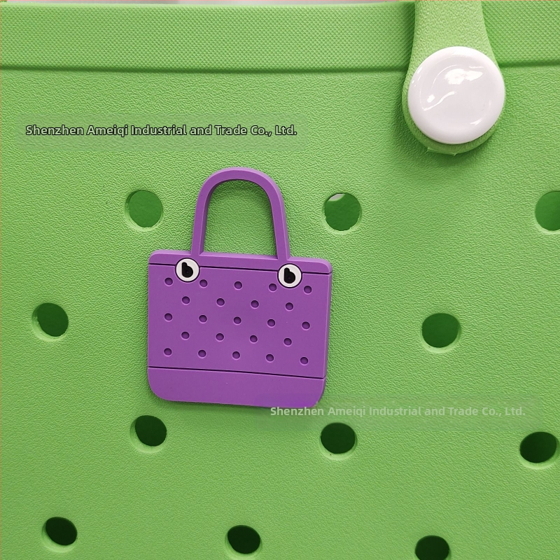 Accesorii populare transfrontaliere pentru plajă, geantă cu gaură de flori, accesorii decorative drăguțe, geantă cu gaură de plajă, cataramă de geantă cu pandantiv