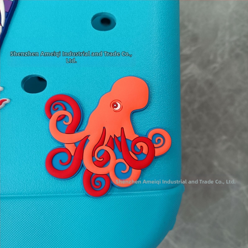 Accesorii populare transfrontaliere pentru plajă, geantă cu gaură de flori, accesorii decorative drăguțe, geantă cu gaură de plajă, cataramă de geantă cu pandantiv