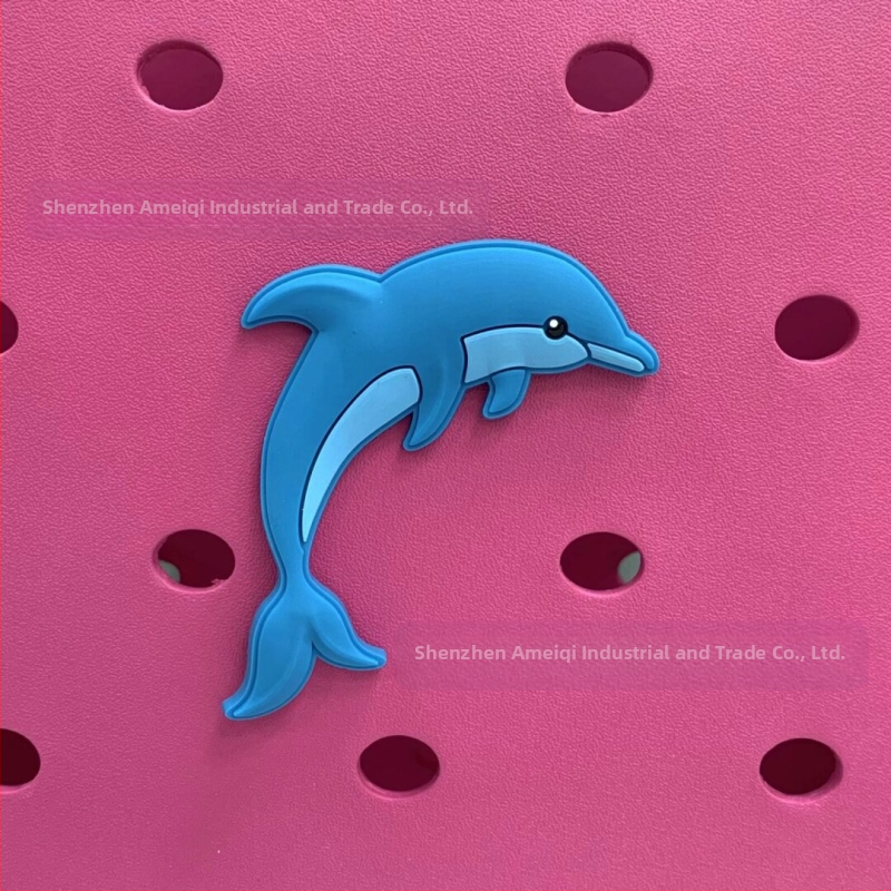 Accesorii populare transfrontaliere pentru plajă, geantă cu gaură de flori, accesorii decorative drăguțe, geantă cu gaură de plajă, cataramă de geantă cu pandantiv