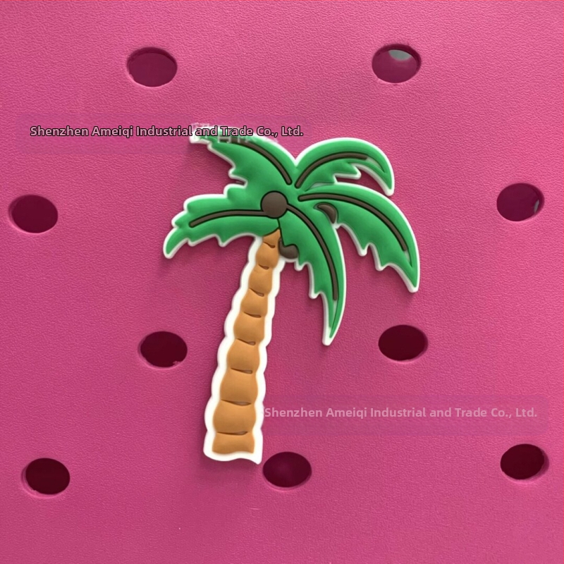 Accesorii populare transfrontaliere pentru plajă, geantă cu gaură de flori, accesorii decorative drăguțe, geantă cu gaură de plajă, cataramă de geantă cu pandantiv