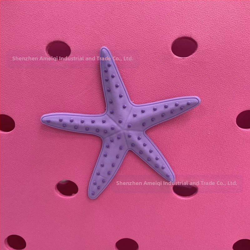 Accesorii populare transfrontaliere pentru plajă, geantă cu gaură de flori, accesorii decorative drăguțe, geantă cu gaură de plajă, cataramă de geantă cu pandantiv