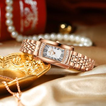 Γυναικείο τετράγωνο ρολόι χαλαζία Reward, πολυτελές, μοντέρνο, εξαιρετικό αδιάβροχο ρολόι, διασυνοριακό, με τις καλύτερες πωλήσεις γυναικείο ρολόι