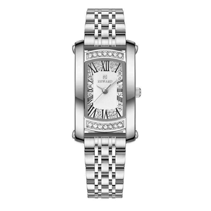 Reward női szögletes kvarcóra, könnyű luxus divatos, gyönyörű vízálló óra, határokon átnyúló, legkelendőbb női óra