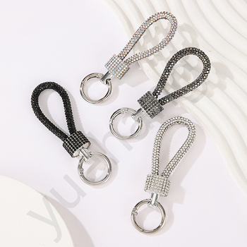 Határokon átnyúló 8 soros 6. számú fúrócső rugós gyűrű kulcstartó medál mobiltelefon medál poggyász medál kiváló és sokoldalú