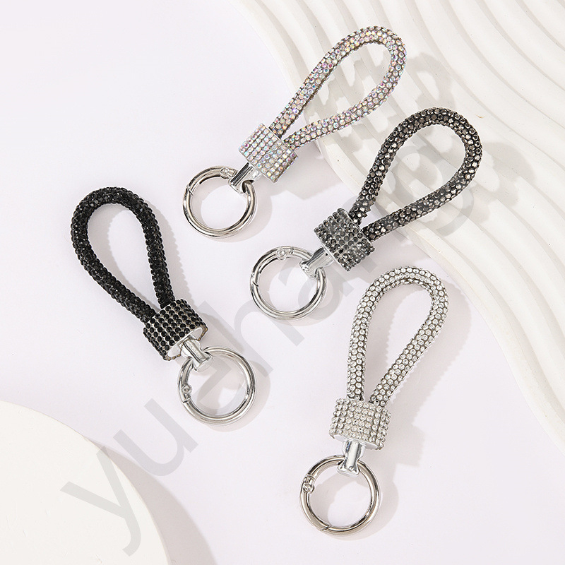 Határokon átnyúló 8 soros 6. számú fúrócső rugós gyűrű kulcstartó medál mobiltelefon medál poggyász medál kiváló és sokoldalú