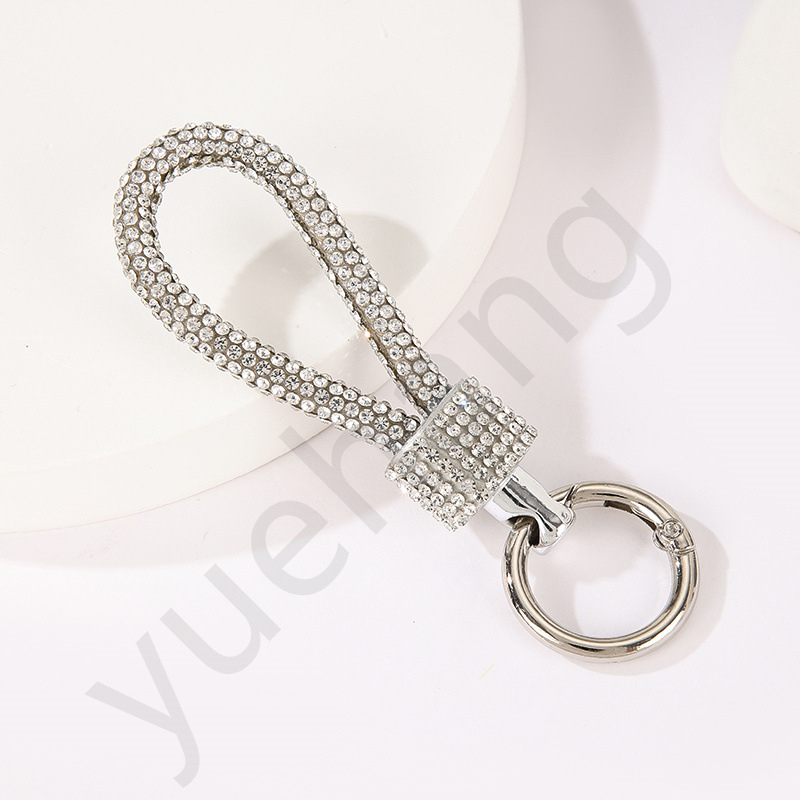 Határokon átnyúló 8 soros 6. számú fúrócső rugós gyűrű kulcstartó medál mobiltelefon medál poggyász medál kiváló és sokoldalú