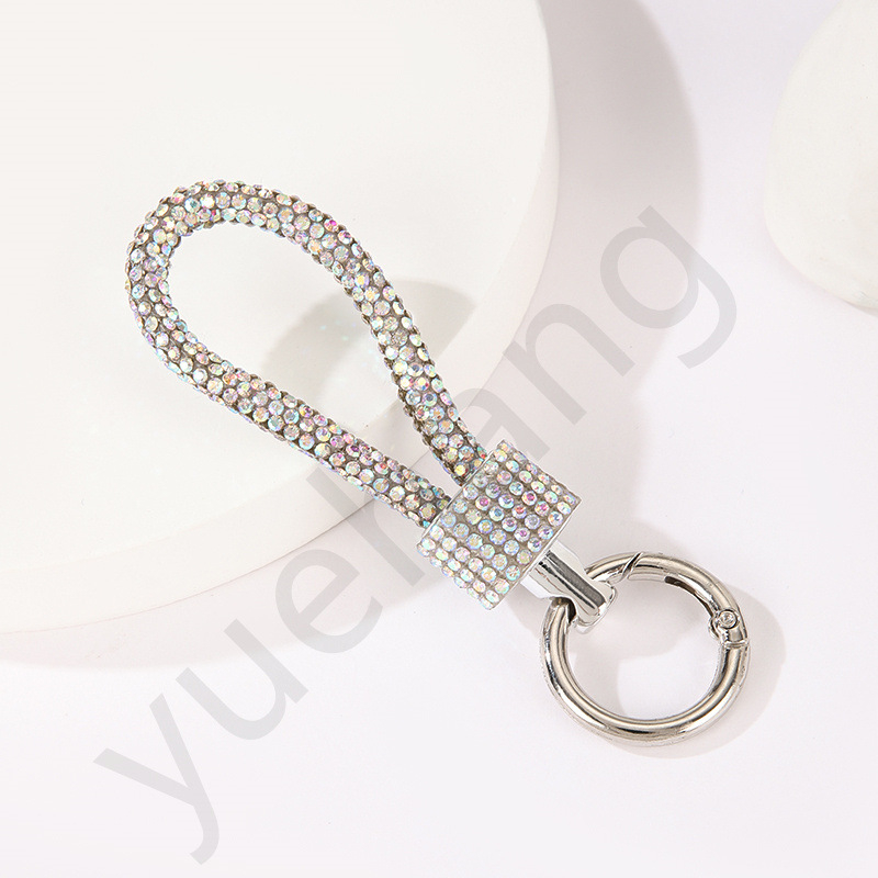 Határokon átnyúló 8 soros 6. számú fúrócső rugós gyűrű kulcstartó medál mobiltelefon medál poggyász medál kiváló és sokoldalú