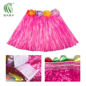 Hawaii 40 cm ühekihiline tutiga rohuseelik, klassikaline vanik, neljaosaline kombineeritud komplekt pühade lavakaunistuseks