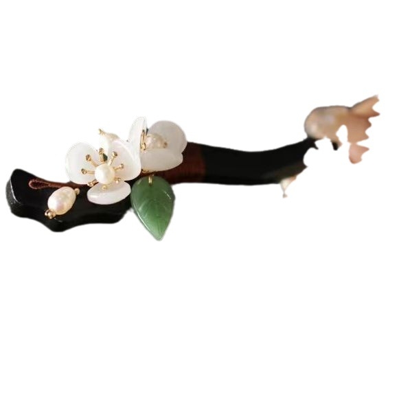 Medinis plaukų segtukas, disko formos plaukų segtukas, kasdienis, rutulinės galvutės, plaukų segtukas, antikvarinis, plaukų segtukas, pažangios sensacijos, cheongsam arbatinės, hanfu galvos apdangalas