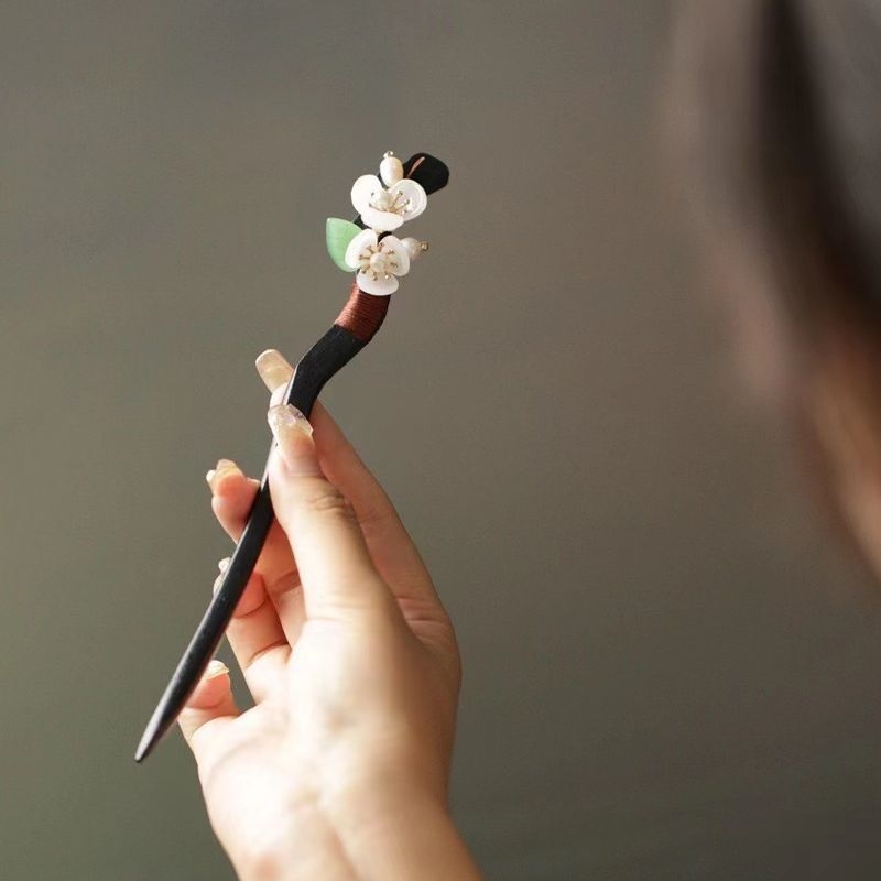 Medinis plaukų segtukas, disko formos plaukų segtukas, kasdienis, rutulinės galvutės, plaukų segtukas, antikvarinis, plaukų segtukas, pažangios sensacijos, cheongsam arbatinės, hanfu galvos apdangalas