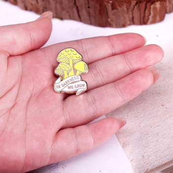 Gomba jelvényt termesztünk a sötétben