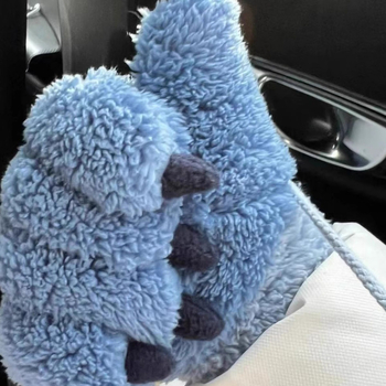 Εργοστασιακά κατασκευασμένα χαριτωμένα βελούδινα ζεστά γάντια ελέγχου Furui, γάντια για δάχτυλα που καλύπτουν όλες τις ανάγκες για να σχηματίσουν μια δισδιάστατη στολή-θηρίο