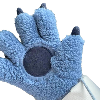 Εργοστασιακά κατασκευασμένα χαριτωμένα βελούδινα ζεστά γάντια ελέγχου Furui, γάντια για δάχτυλα που καλύπτουν όλες τις ανάγκες για να σχηματίσουν μια δισδιάστατη στολή-θηρίο