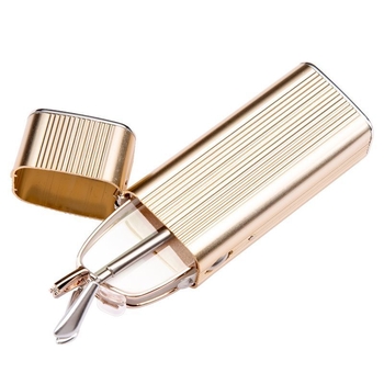 Висококачествени кристални сгъваеми очила за четене за средна и по-възрастни хора с висока разделителна способност, мъжки и дамски модни ултралеки преносими ултралеки стари очила