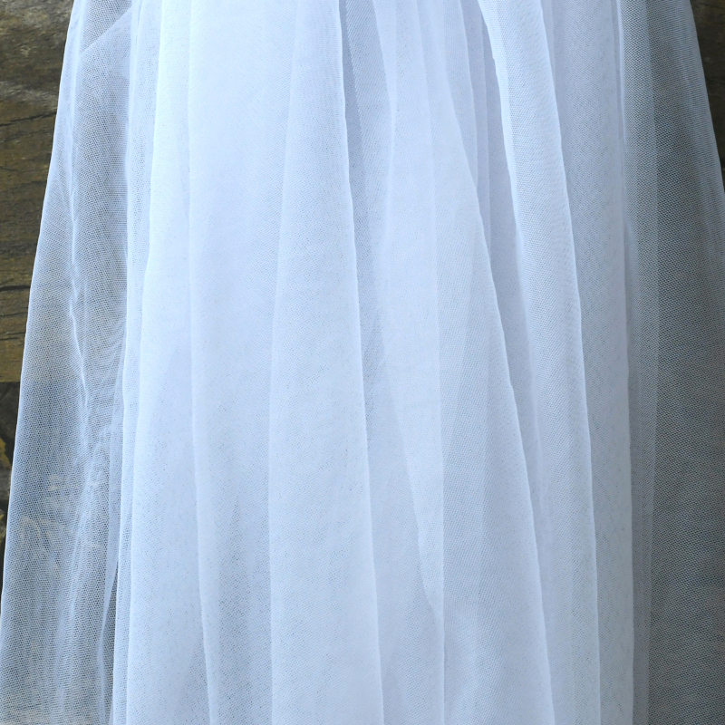 Youlapan V69 Тематичен Фотографски Воал Булчински Воал Многопластов Сватбен Воал с Дължина до талията Сватбен Воал с Широка Поля