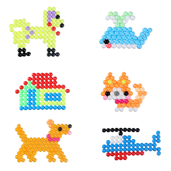 Vandens rūko magiški karoliukai magiški vandens lipnūs karoliukai, tinkantys berniukams ir mergaitėms, kūrybingi rankų darbo „pasidaryk pats“ lavinamieji žaislai