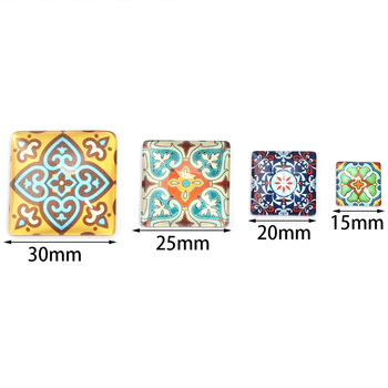 10/τσάντα μοτίβο τετράγωνο γυάλινο interface προσωπικότητα ρετρό γυάλινο interface diy χαλαρές χάντρες αξεσουάρ κοσμημάτων